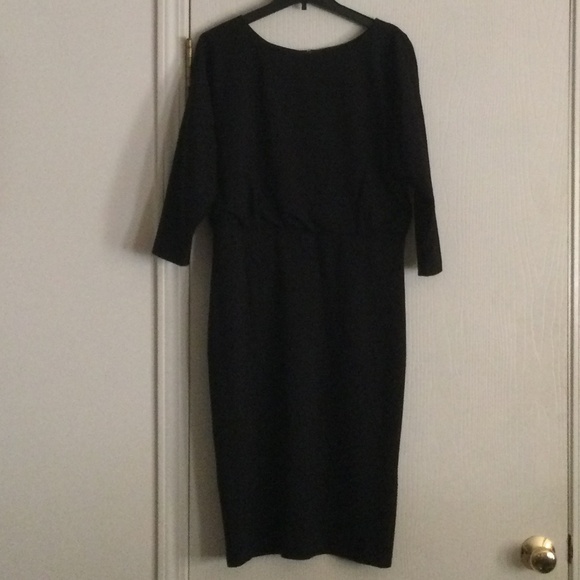 J. McLaughlin Tinley Black Knit Dress L NWT - Picture 2 of 16